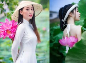 tao-dang-chup-anh-mac-ao-dai-dat-bo-sen-sau-lung